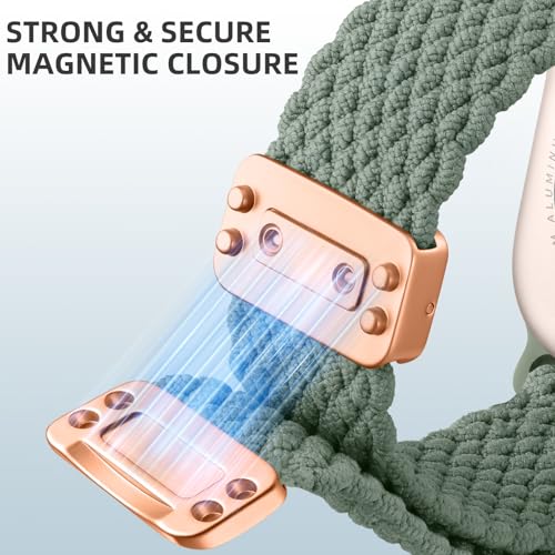 Detalle 2 de Maledan Tressé Solo Loop pour Apple Watch
