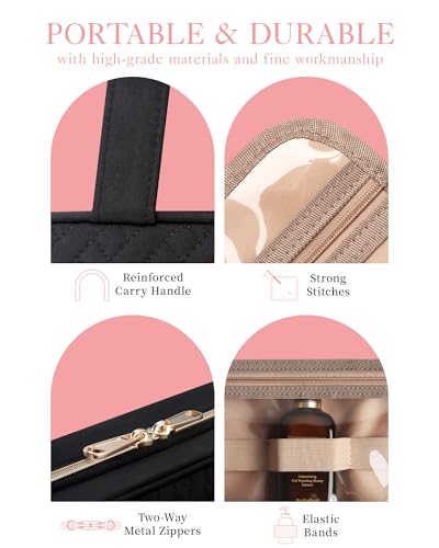 Detalle 2 de HOTOR Hanging Travel Toiletry Bag for Women Essentials