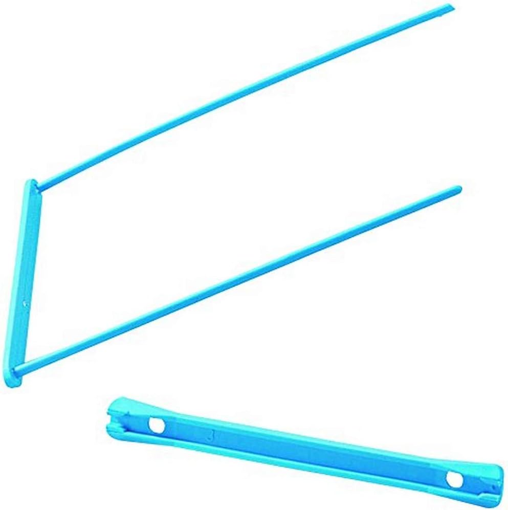 Detalle de Fast Lot de 50 Relieurs Universels en Plastique Semi-rigide Bleu