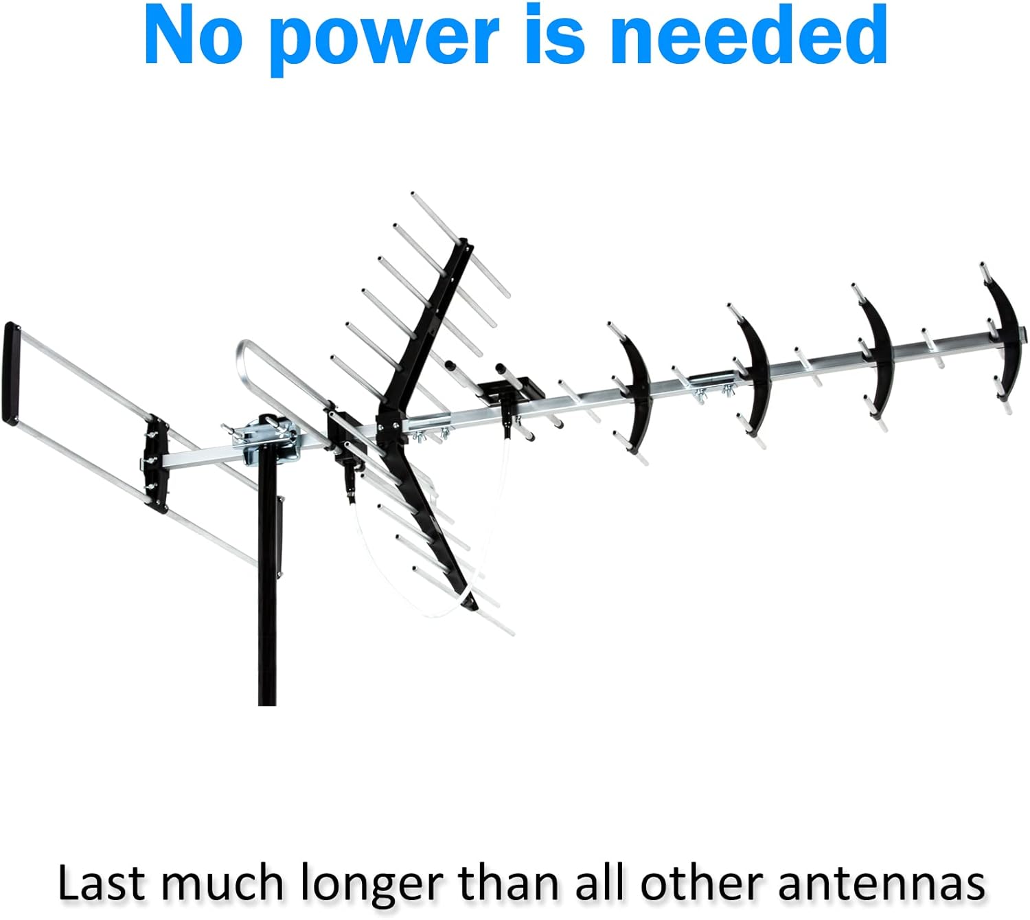Detalle de Five Star Outdoor HDTV Antenna: Up to 200-Mile Range, ATSC 3.0 Ready
