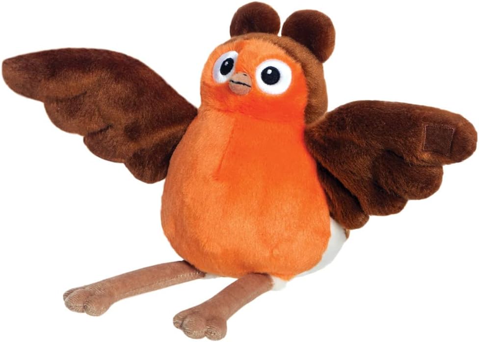 Thumbnail 5 de Aurora 61432 Robin Robin bird soft toy (Brown and Red)