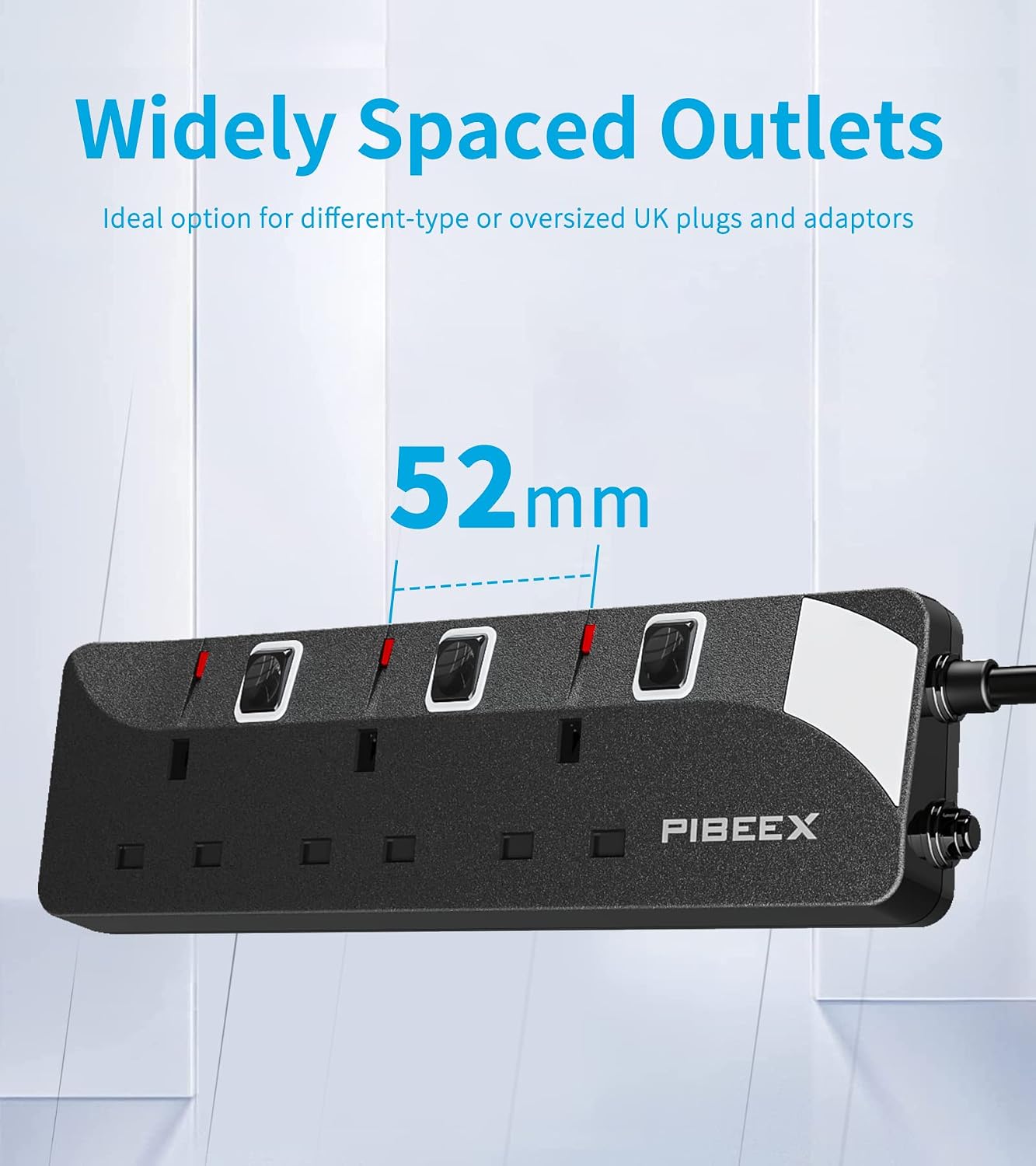 Thumbnail 4 de PIBEEX Extension Lead 3 Way 3M 3250W