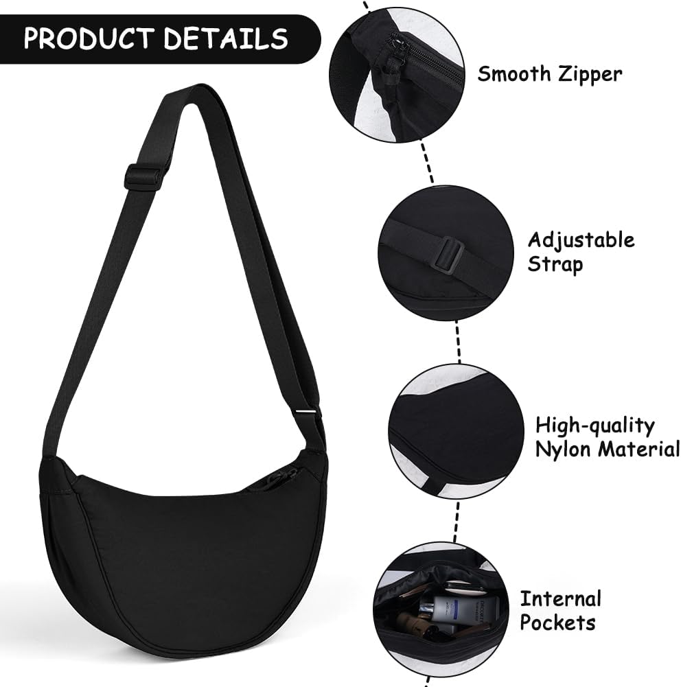 Thumbnail 4 de Aucuu Crescent Bag crescent crossbody bag