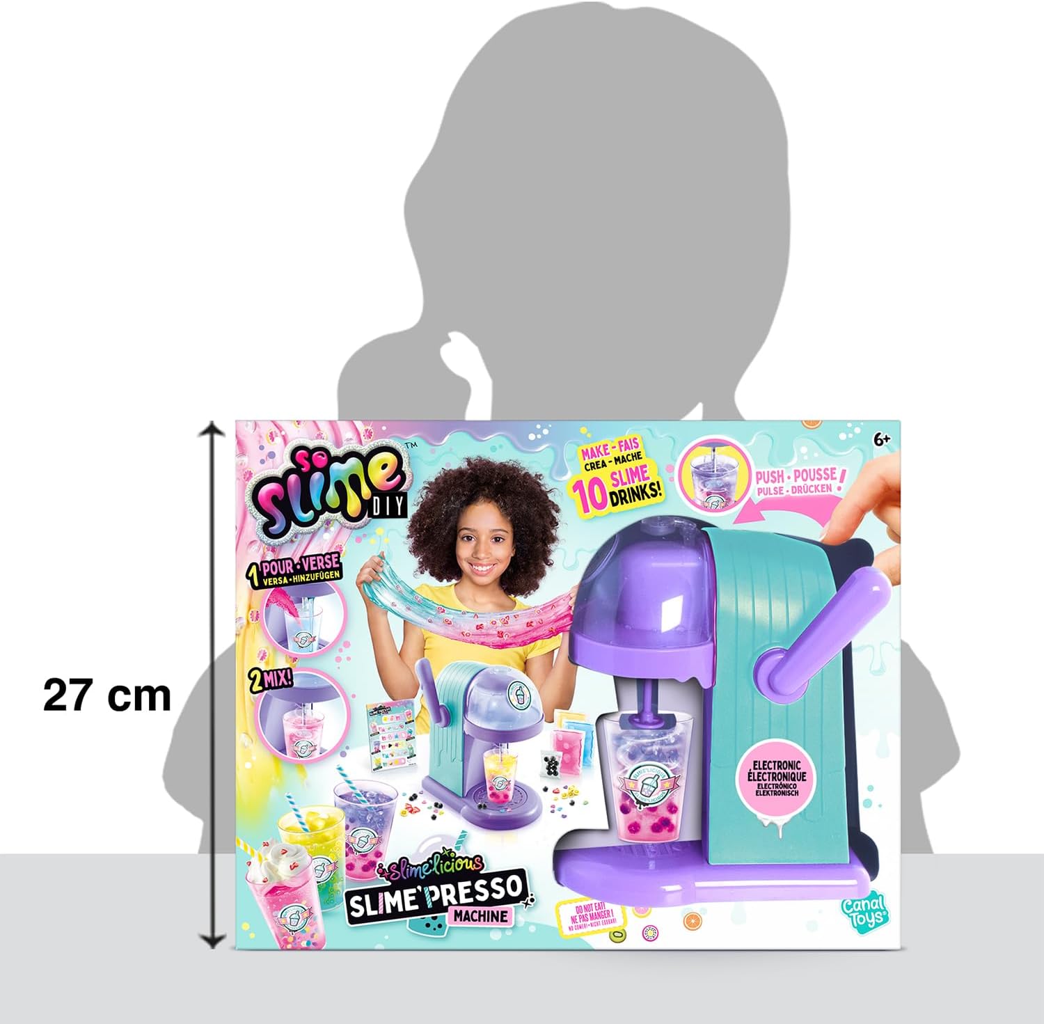 Detalle de Canal Toys So Slime Slimelicious Slime'presso Machine SSC 254 – zestaw do slime