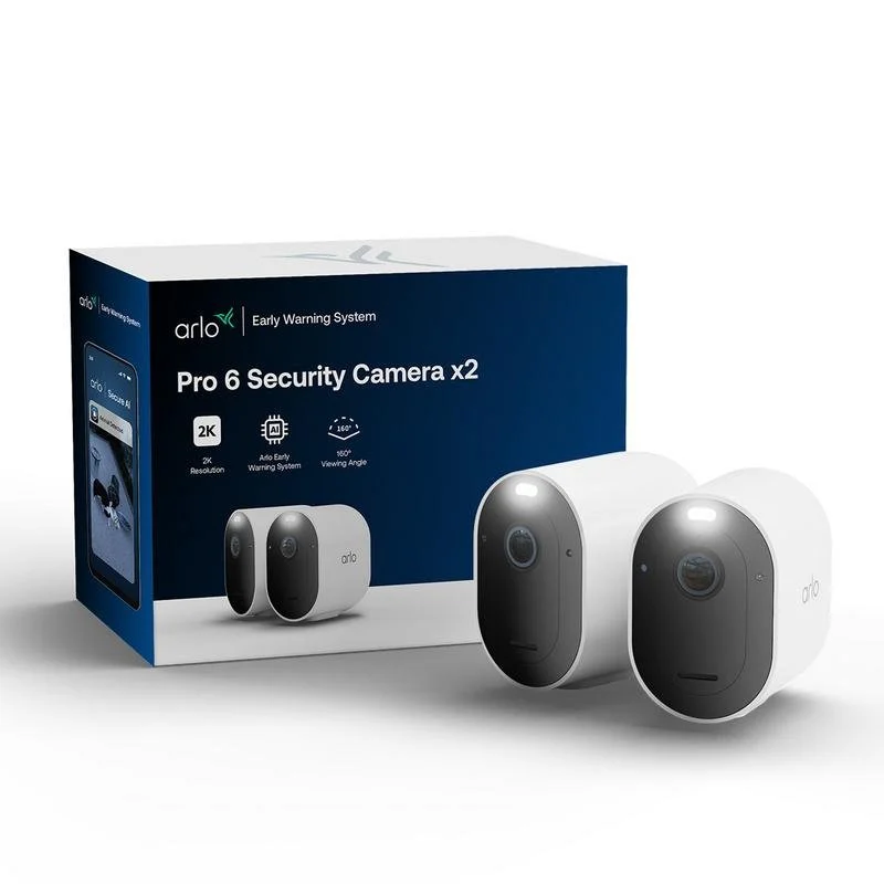 Imagen de Arlo Pro VMC4270P 2K: Cámara IP exterior con visión nocturna en color y audio bidireccional en OfertitasTOP