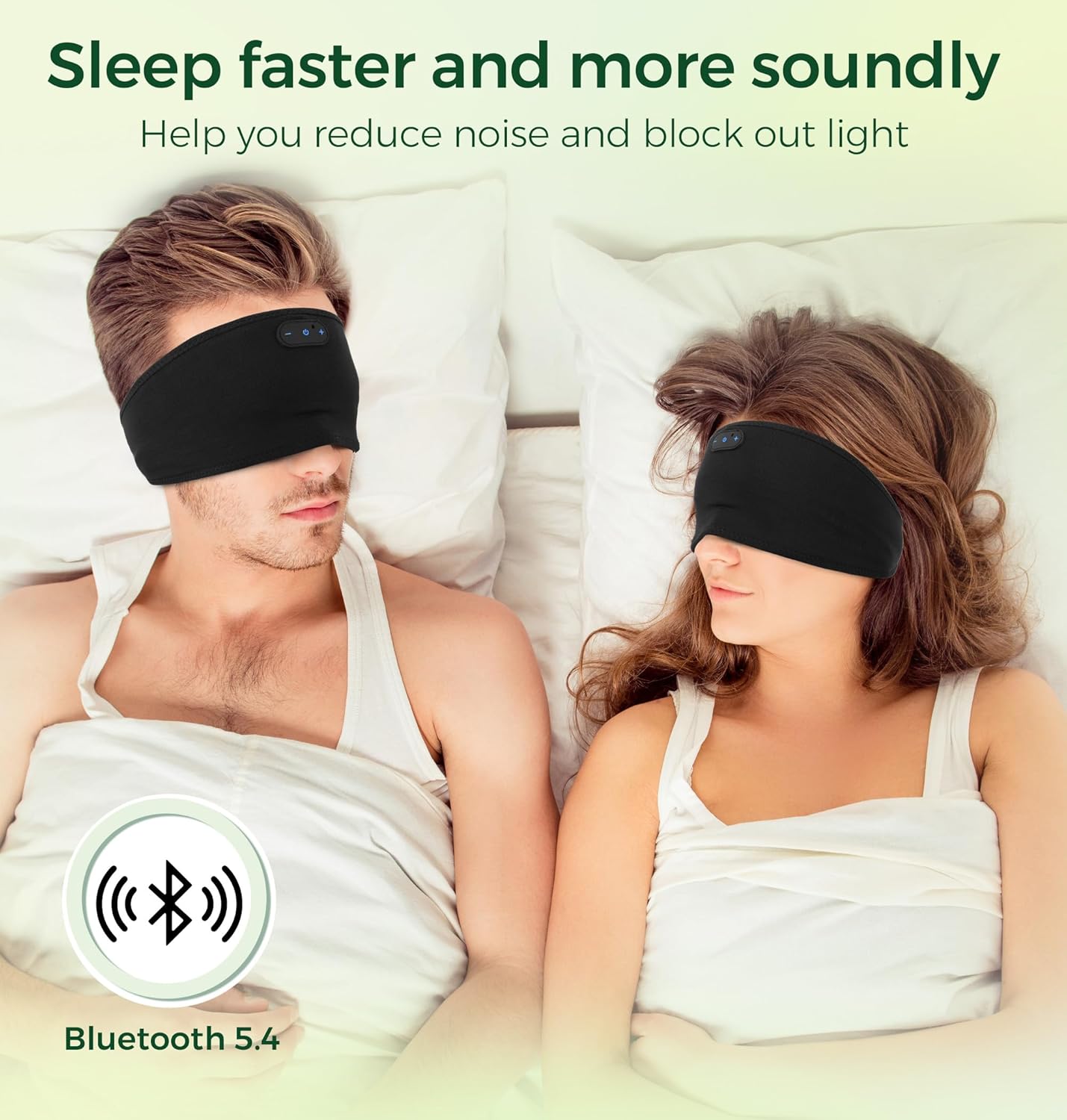 Thumbnail 5 de MUSICOZY Sleep Headphones BT 5.4 16Hrs