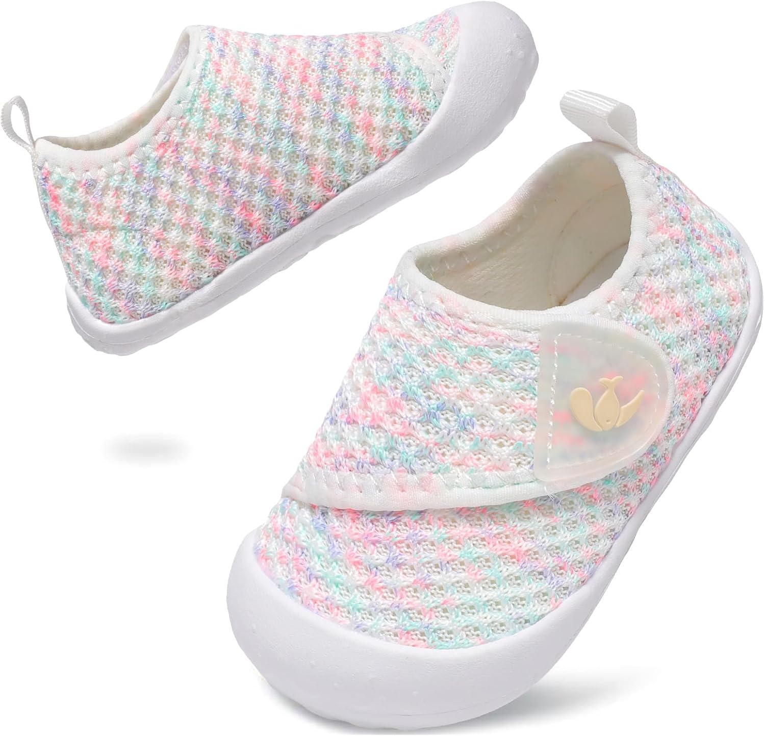 Detalle de FEETCITY Toddler Walking Shoes with Mesh Upper