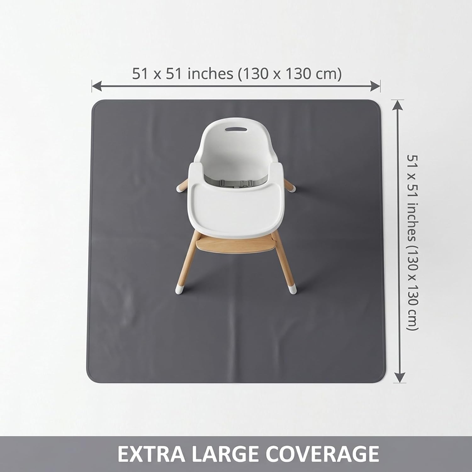 Thumbnail 1 de 51 inch splash mat for high chair