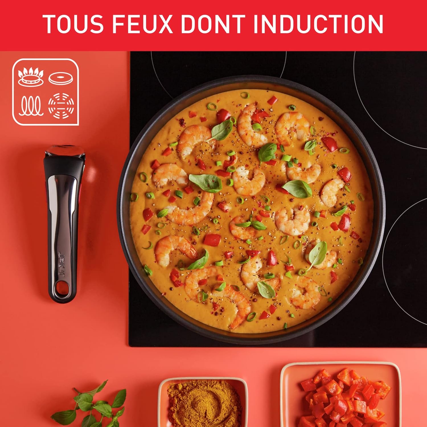 Detalle de Tefal Ingenio 2 casseroles 16/20 cm ⚙