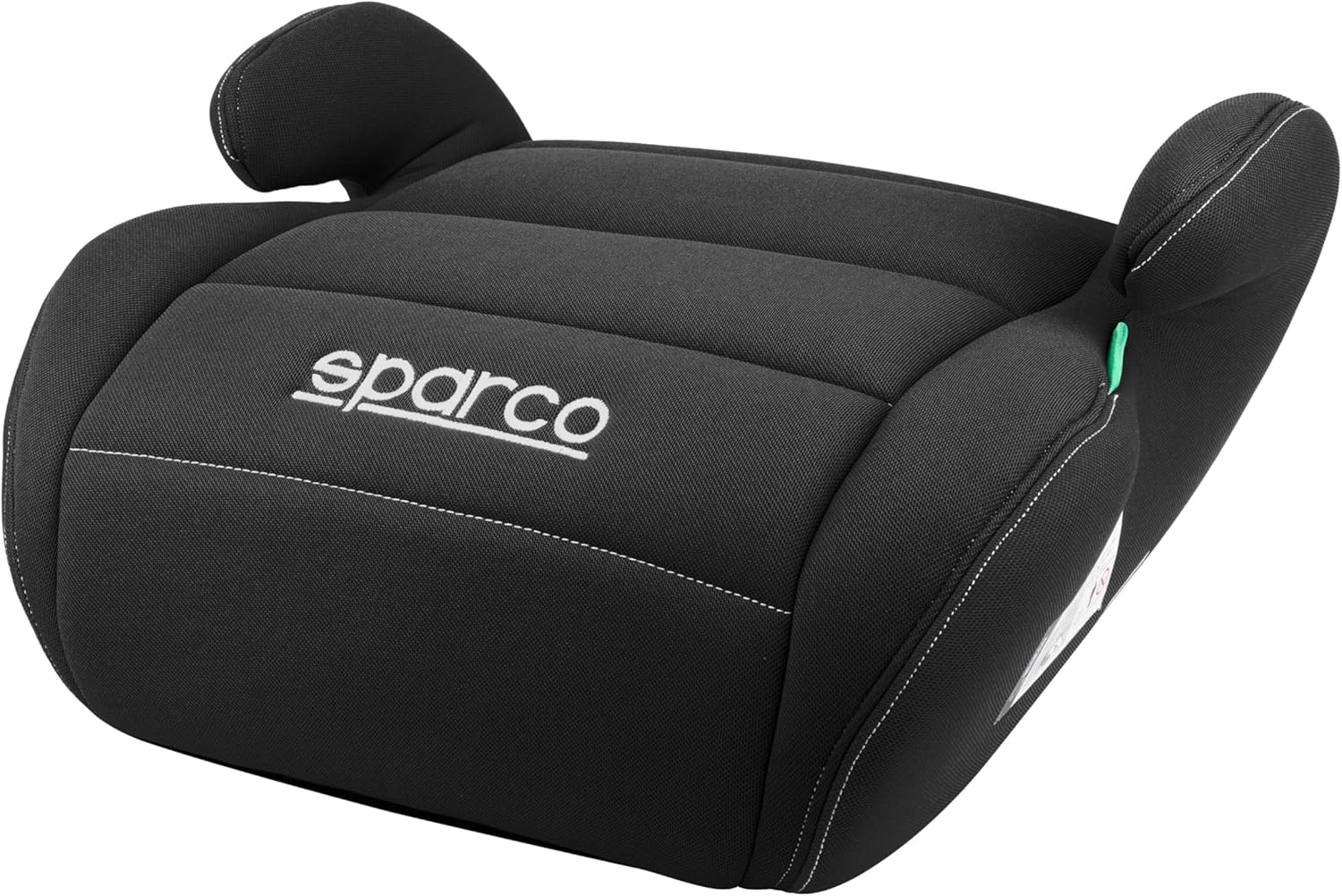 Sparco Rialzo per seggiolino auto i-Size Nero (125–150 cm) con rivestimento lavabile 3 cm