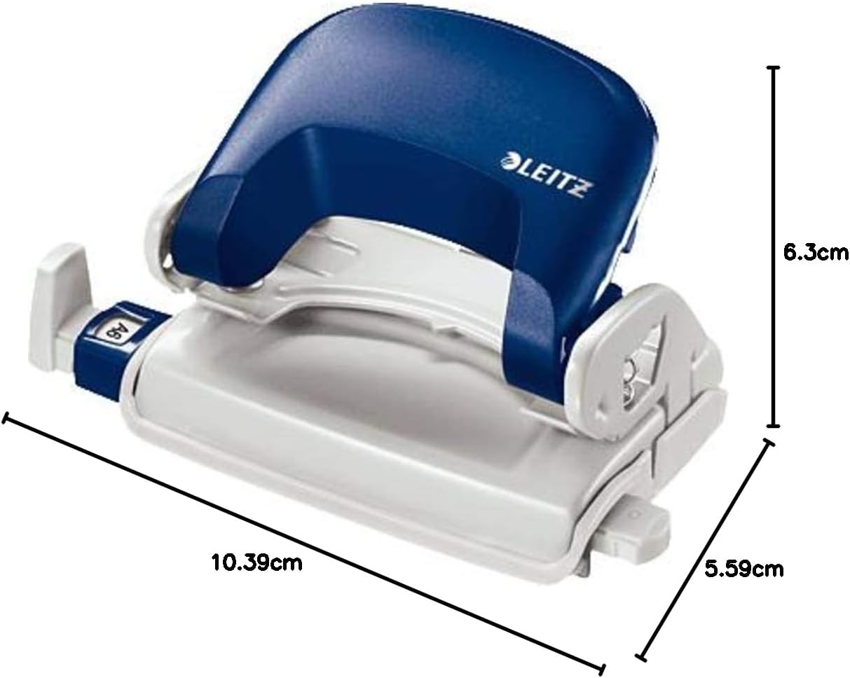 Thumbnail 6 de Leitz Mini-Perforatrice NeXXt Sans Effort – 2 trous, capacité 10 feuilles, bleu