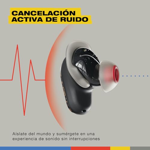 Detalle de Skullcandy Method 360 ANC auriculares inalámbricos, 40 h