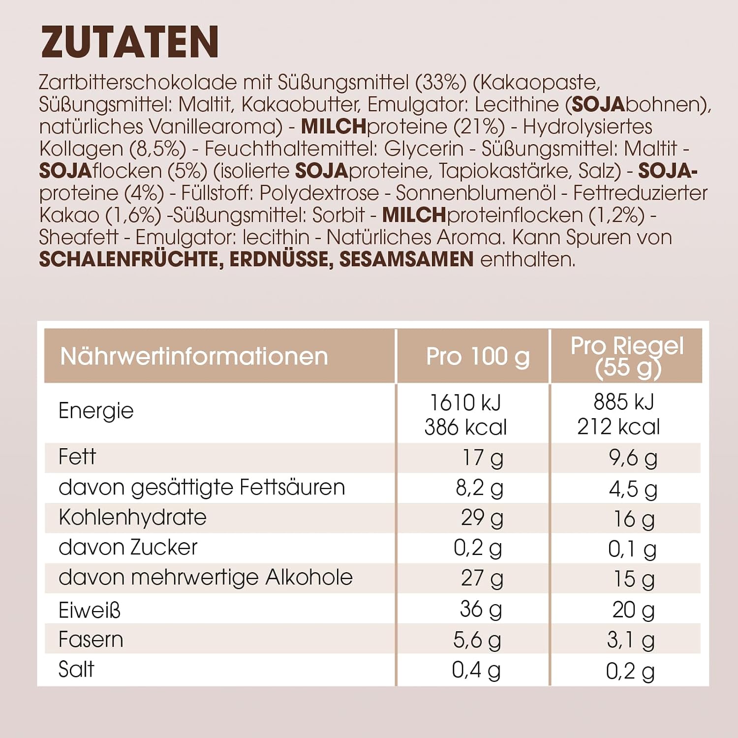 Detalle de Enervit The Protein Deal Crunchy Double Choco Storm Proteinriegel (glutenfrei) mit 20 g Eiweiß