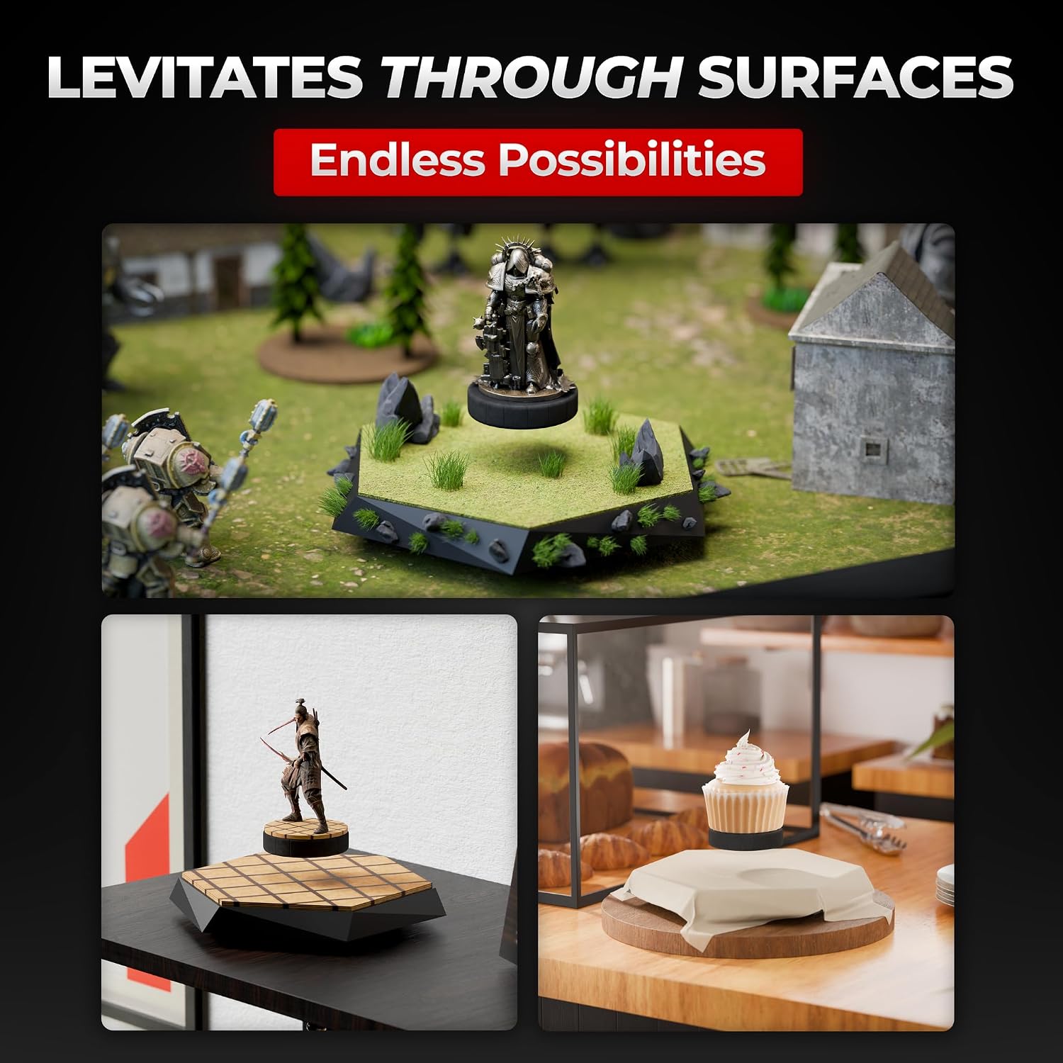 Thumbnail 3 de Levitexa Nimbus Levitating Display: A Quiet, Battery-Free Floating Showcase
