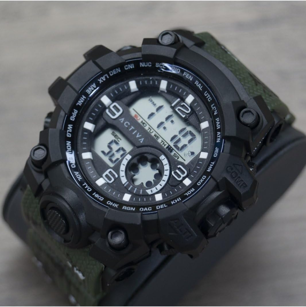 Thumbnail 4 de Invicta Activa Digitale Montre Homme 54 mm – Mouvement Quartz, Boîtier Plastique