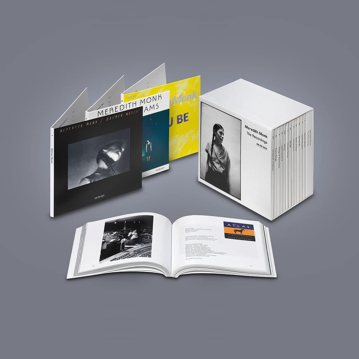 Detalle de ECM Records Meredith Monk: The Recordings 13枚組CDボックスセット、300ページブック付き