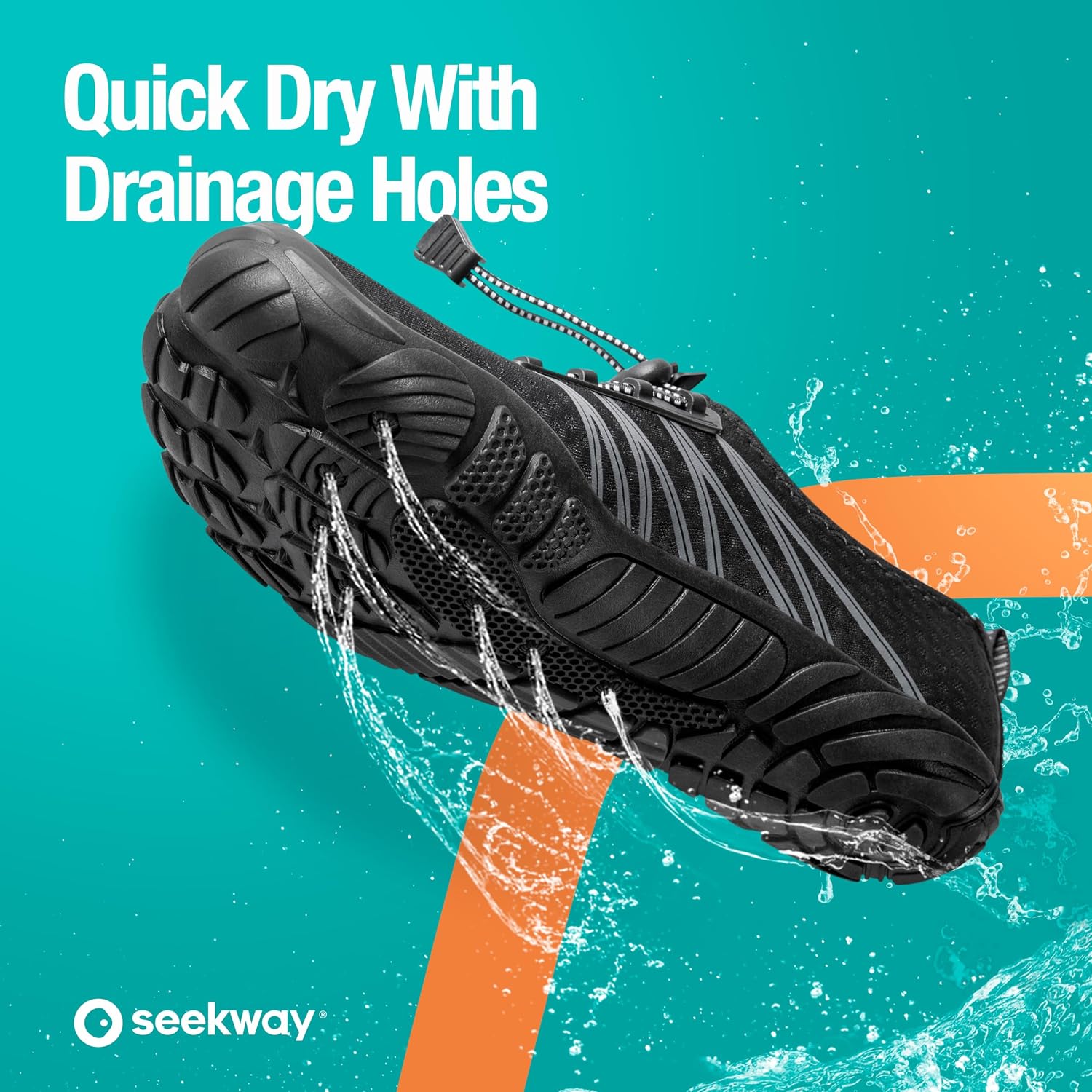 Thumbnail 4 de SEEKWAY SP001 Water Shoes with Quick-Dry Upper and Non-Slip Rubber Soles