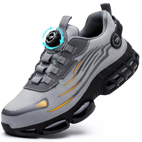 Detalle de GUDECIUS: Zapatos de Seguridad para Hombre y Mujer con Cordones de Botón y Punta de Acero