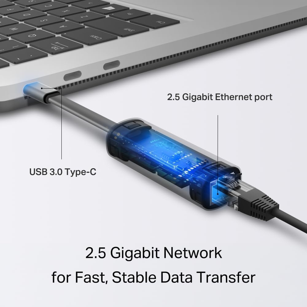 Detalle de TP-Link UE302C USB-C 2.5GbE Adapter