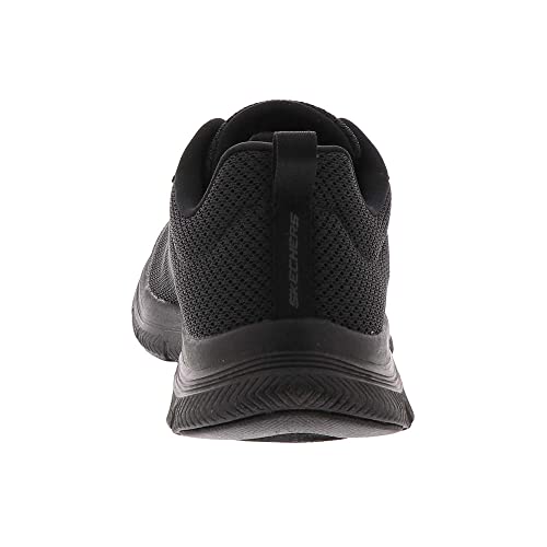 Thumbnail 9 de Skechers Flex Appeal 4.0 Brilliant View Regular para mujer – Zapatillas en negro con malla y ribete