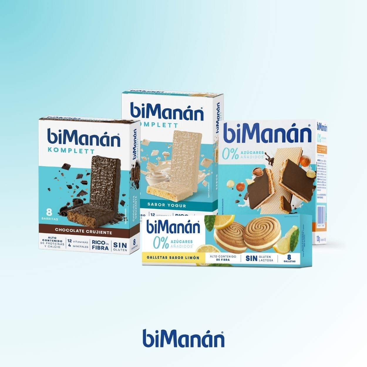 Thumbnail 5 de BIMANÁN KOMPLETT barritas chocolate 280g