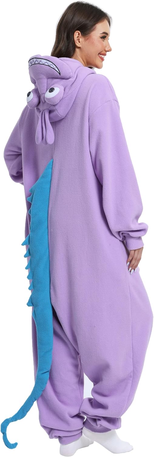 Detalle 1 de NAITOKE Animal Onesie Pajamas for Adults, Halloween Cartoon Design