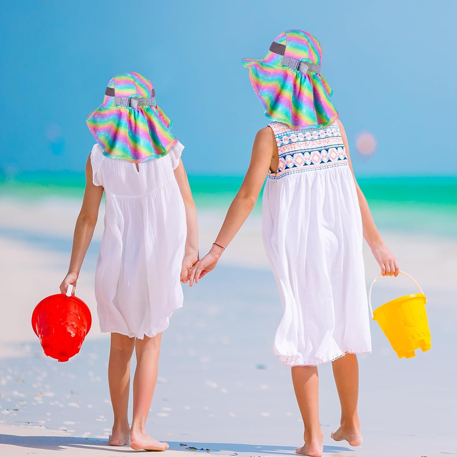 Thumbnail 6 de MHJY Kids Sun Hat UV Protection, 8 cm brim