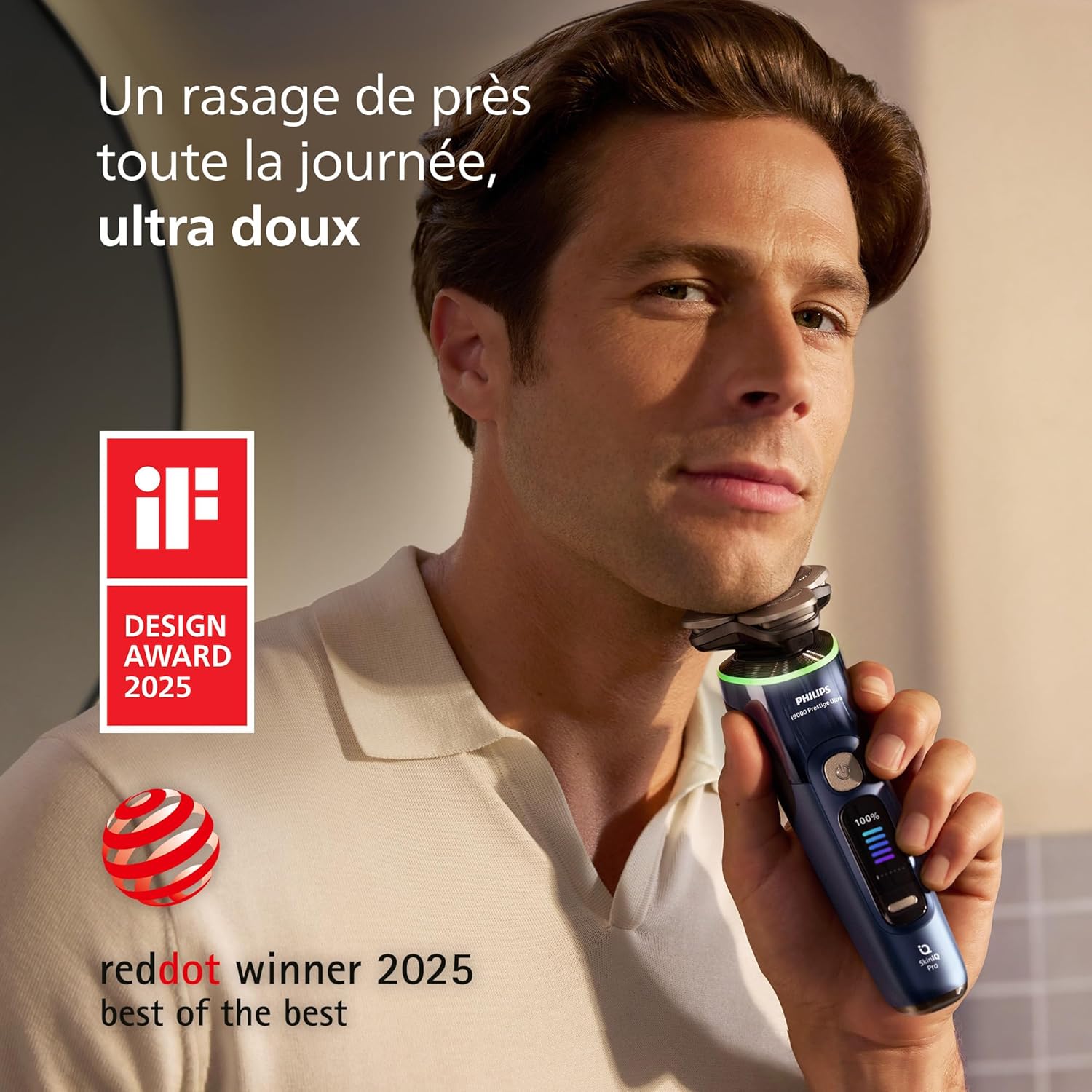 Thumbnail 2 de Philips Rasoir i9000 Prestige Ultra, Skin IQ Pro, 5 modes ⚙