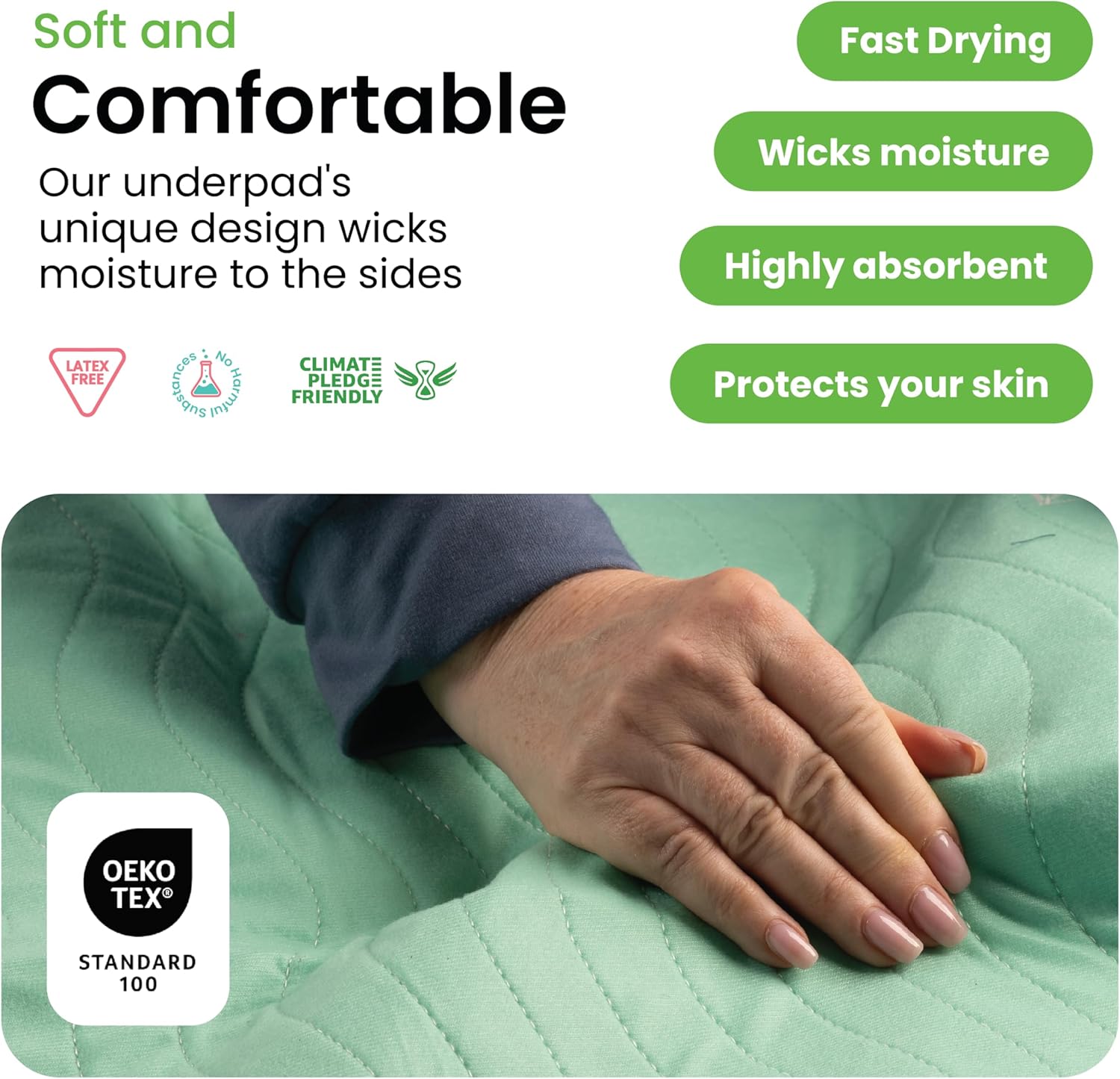 Thumbnail 3 de IMPROVIA Washable Underpads 34" x 36"