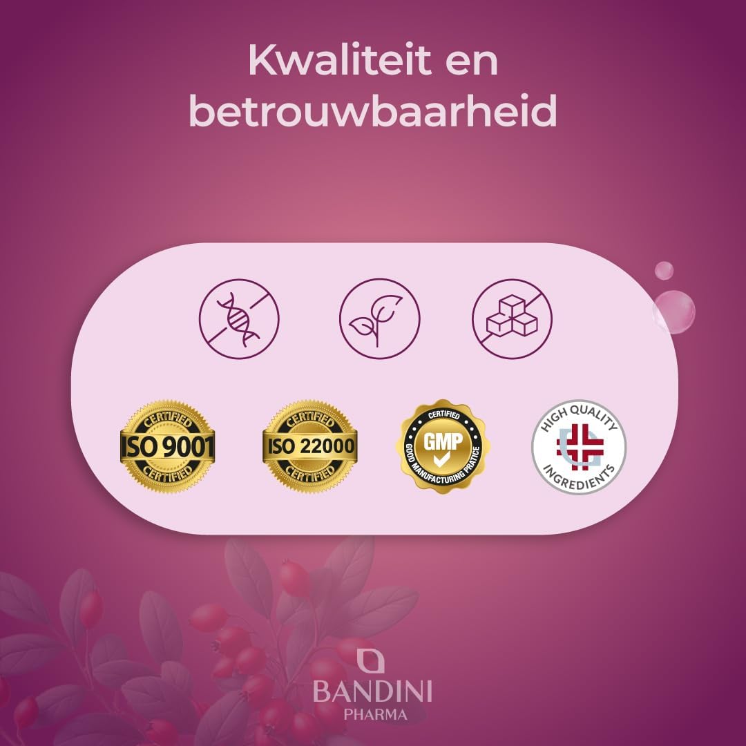 Thumbnail 6 de Bandini® Berberine 1.000 mg, 180 veganistische tabletten met chroom