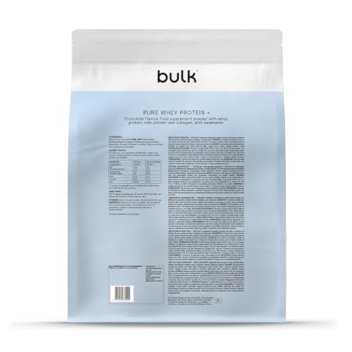 Thumbnail 6 de Bulk Pure Whey Protein+ Chocolat 900 g — Protéine whey multicomposants, goût milkshake