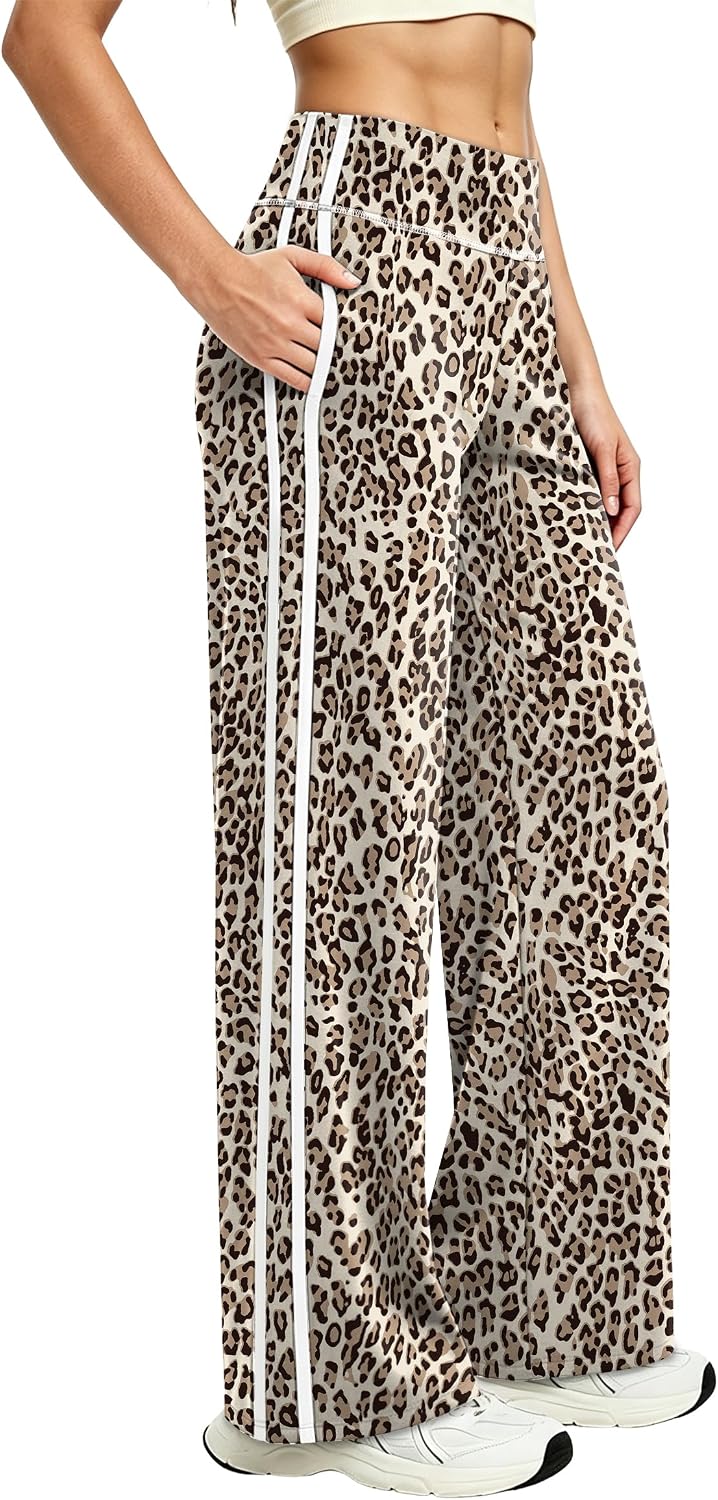 Detalle de Alaroo Women's Wide-Leg Pants, High Waist