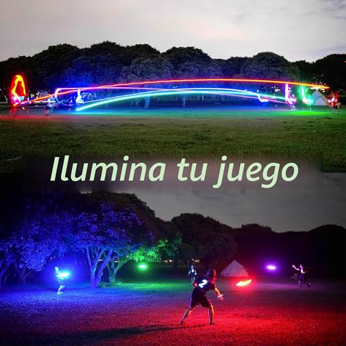 Detalle de TOSY Flying Disc: Frisbee LED de 16 millones de colores para niños y adolescentes