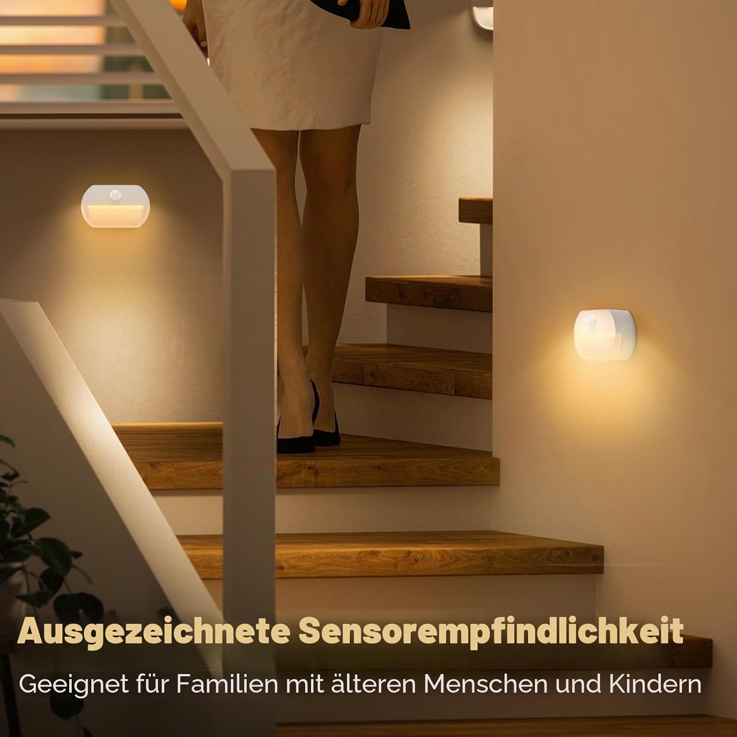 Thumbnail 4 de Sununiny LED Nachtlicht mit 3 m Sensor