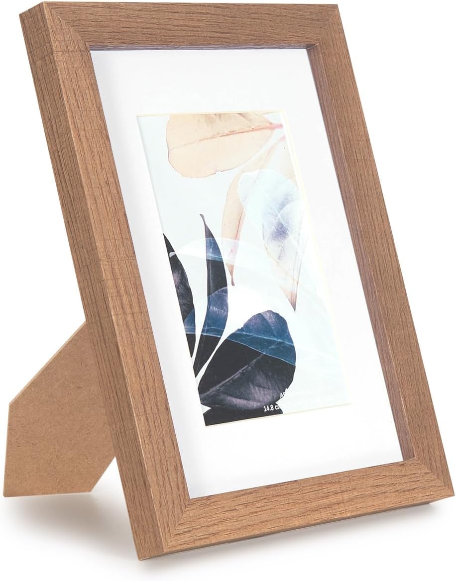 Thumbnail 3 de Scholartree Bilderrahmen A5 – 3er Set, MDF mit Acrylglas, Holzfarbe, 21 x 14,8 cm