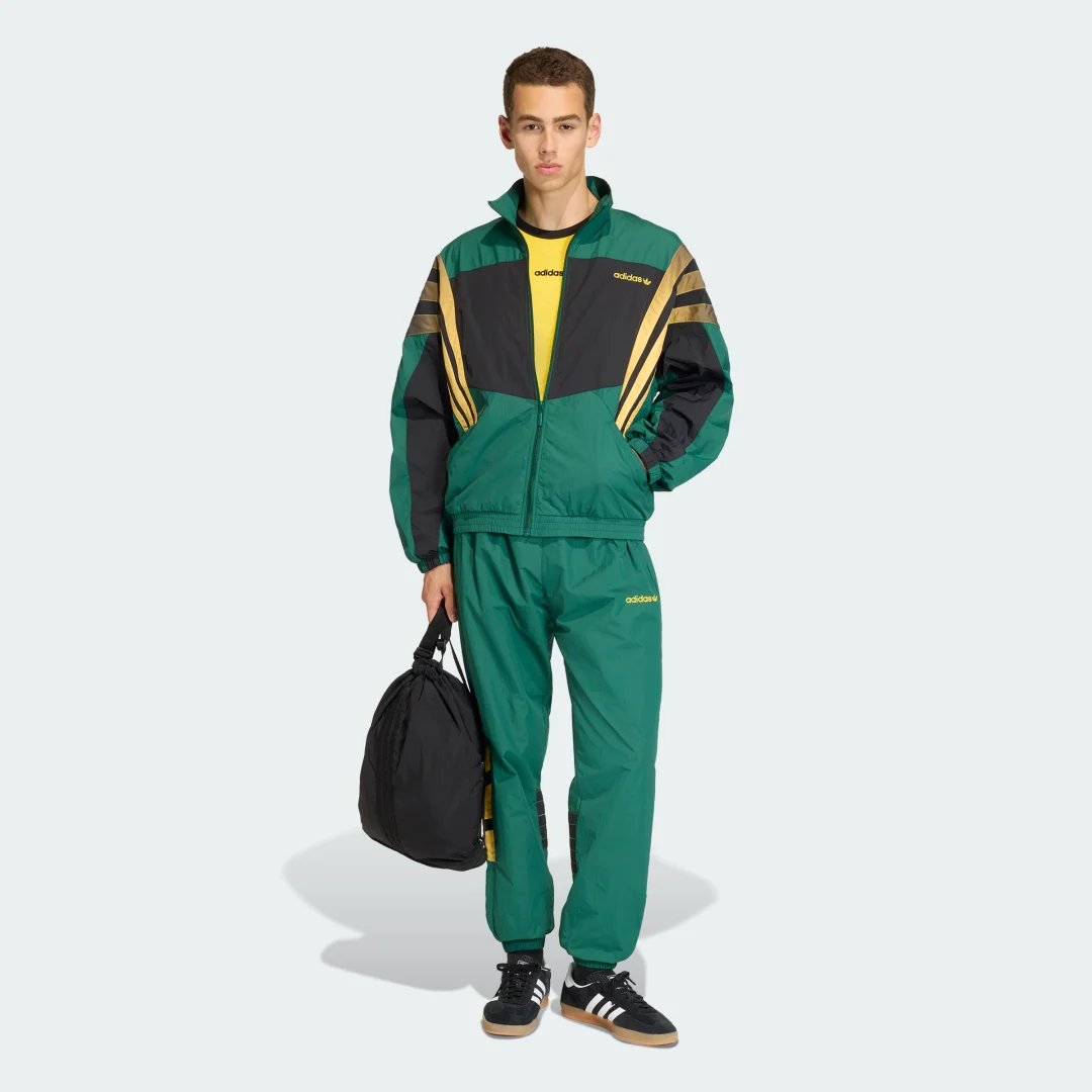 Detalle de Adidas Chaqueta Deportiva Santiago - color Verde