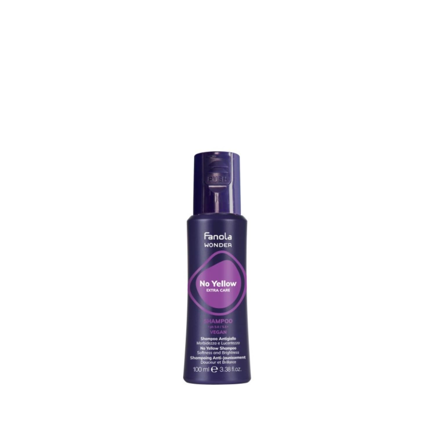 Detalle de Fanola No Yellow Purple Shampoo — Purple Color Depositing Shampoo for Blondes, Bleached & Grey Hair (33.8 Fl oz)