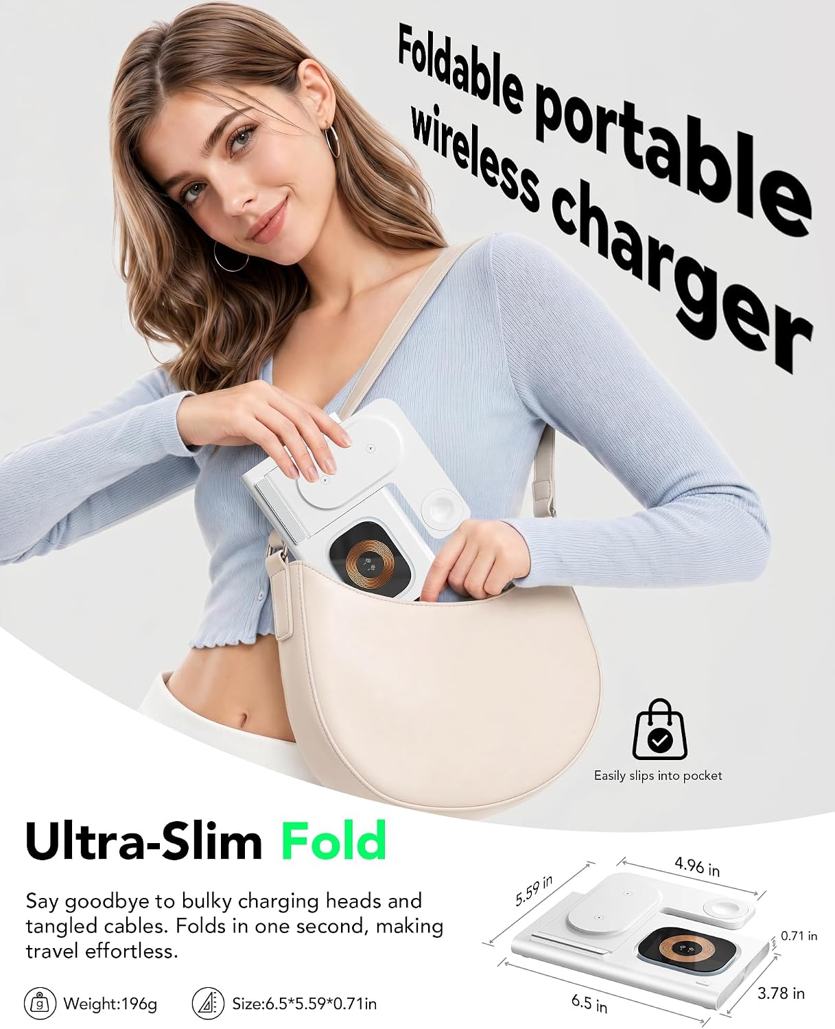 Thumbnail 4 de Aresh 3-in-1 Foldable Charging Station 15W