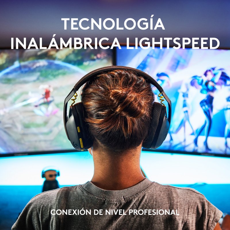 Thumbnail 3 de Logitech G435 Auriculares Gaming Inalámbricos 🎧 - Negros