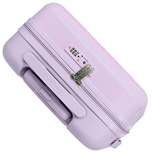 Thumbnail 5 de Pepe Jeans Accent maleta de cabina rígida morada con 4 ruedas dobles y cierre TSA