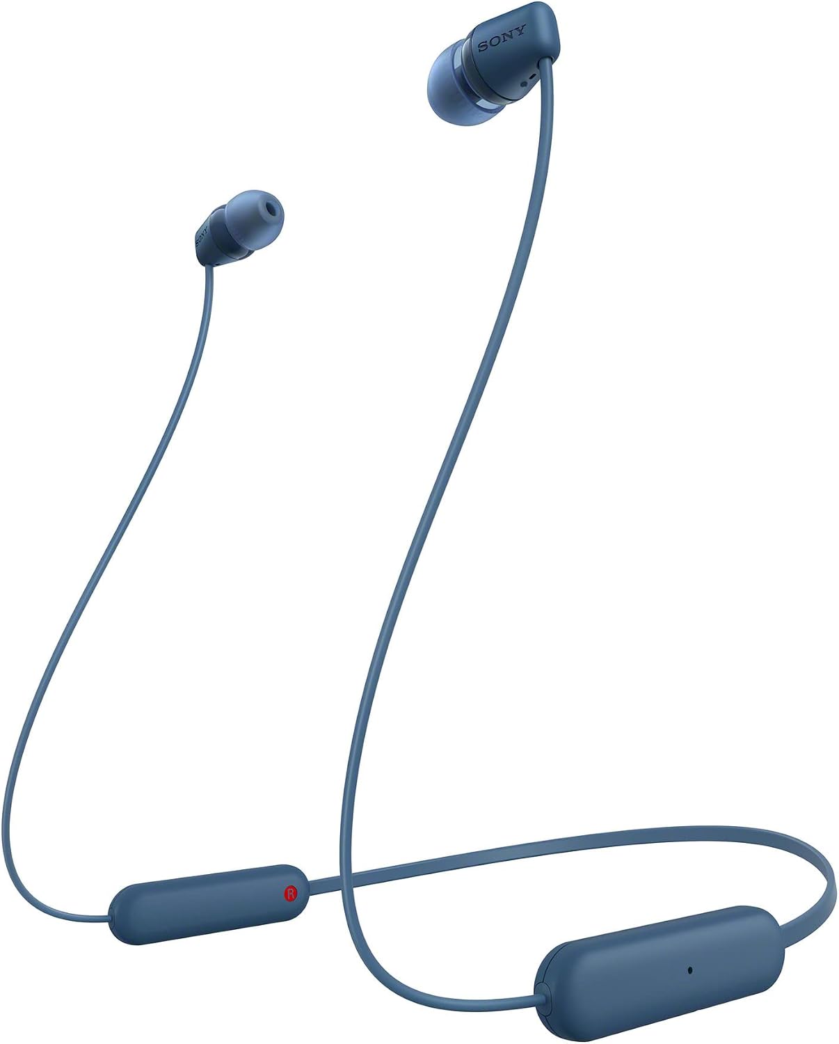 Detalle de Sony WI-C100 Wireless Bluetooth earbuds