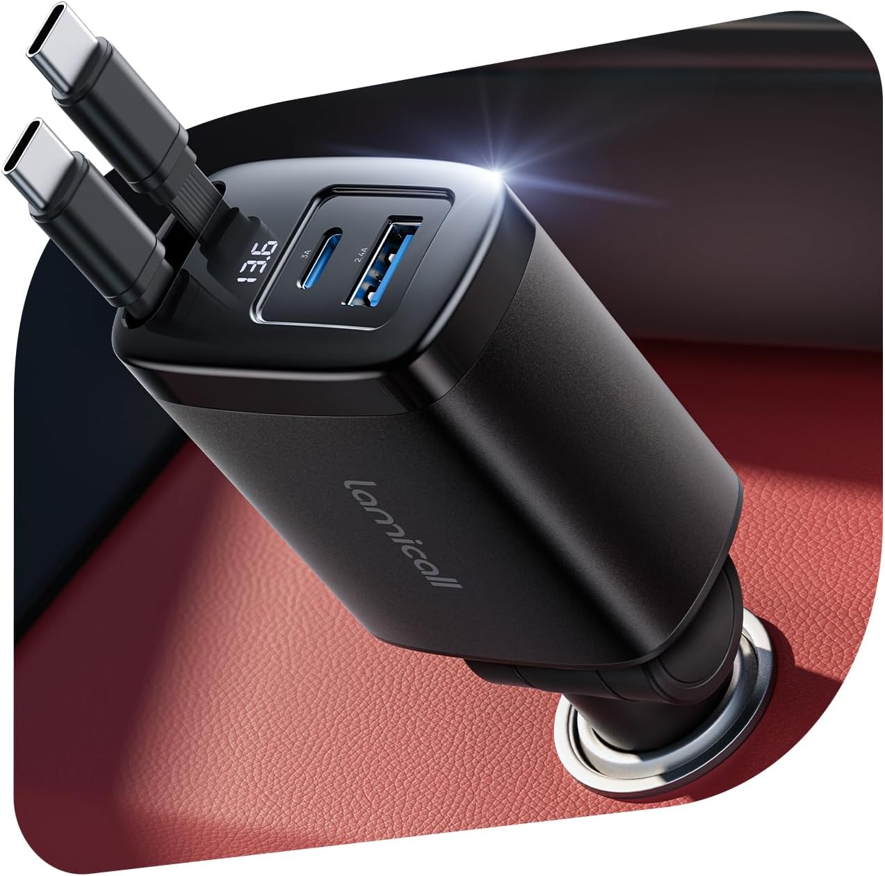 Detalle de Lamicall Car Charger 87W