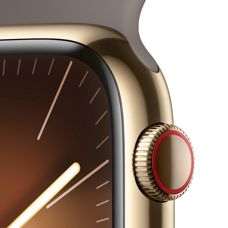 Thumbnail 1 de Apple Watch Series 9 GPS 45mm Oro