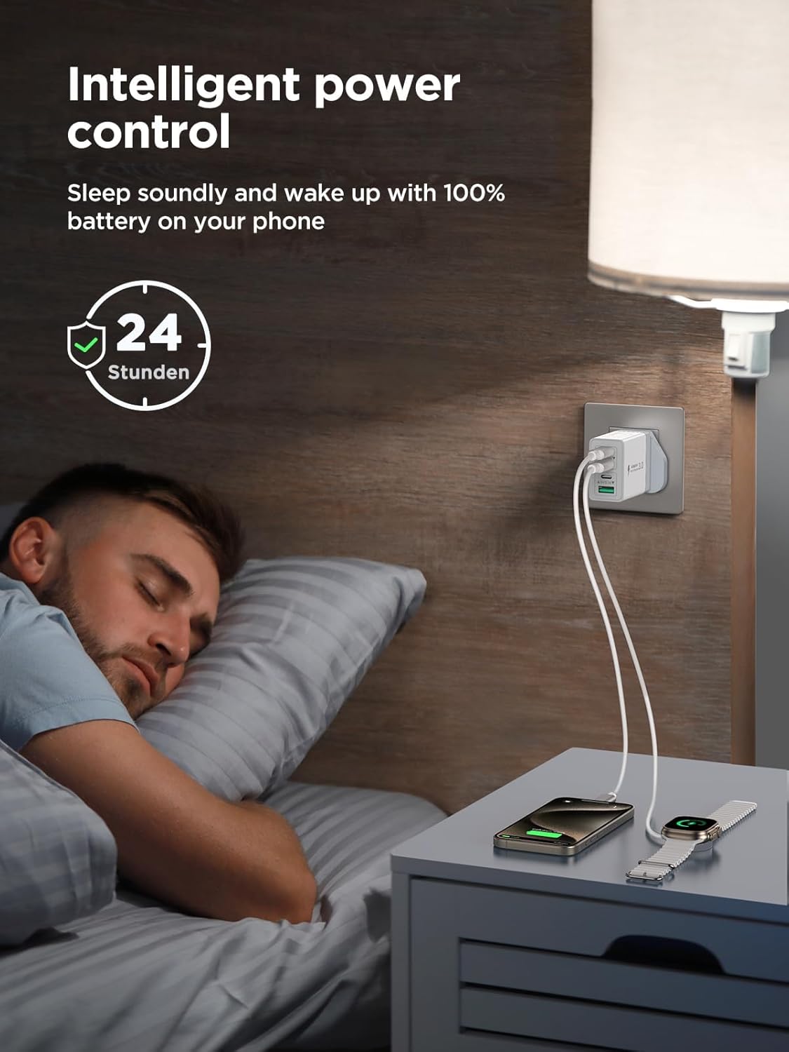 Thumbnail 6 de 2-Pack 40W USB C Charger 4‑Port