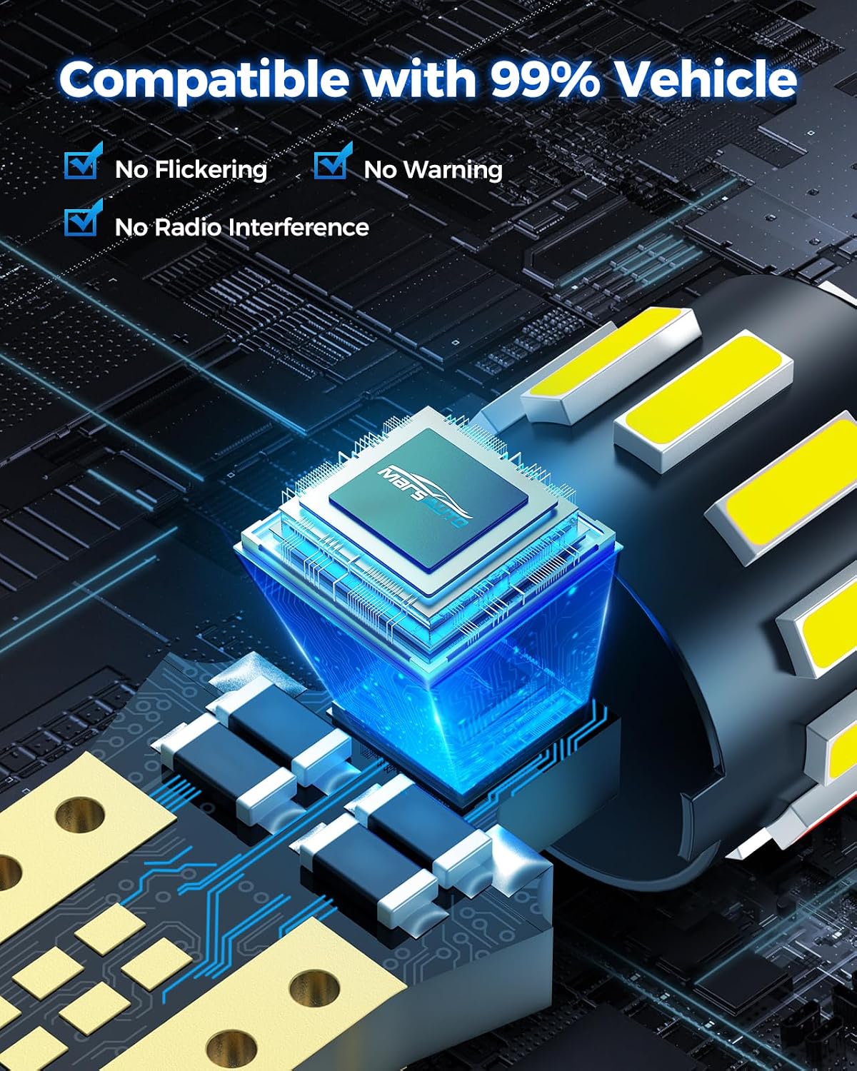 Thumbnail 5 de Marsauto 194 LED Bulb 10-pack