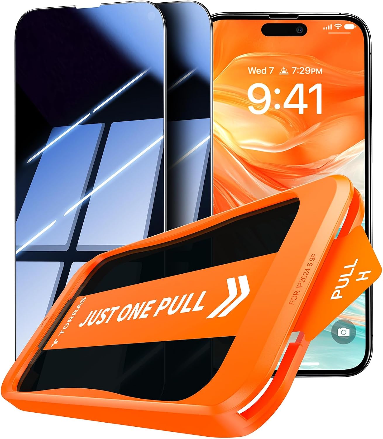 Thumbnail 6 de TORRAS iPhone 16 Plus 2-pack tempered glass screen protector