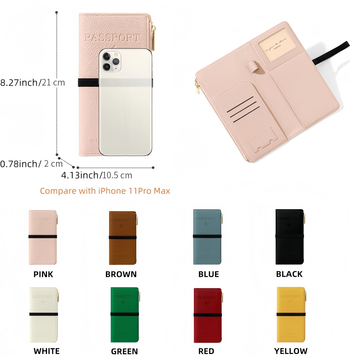 Detalle de NQQNQQ RFID travel wallet TG-1