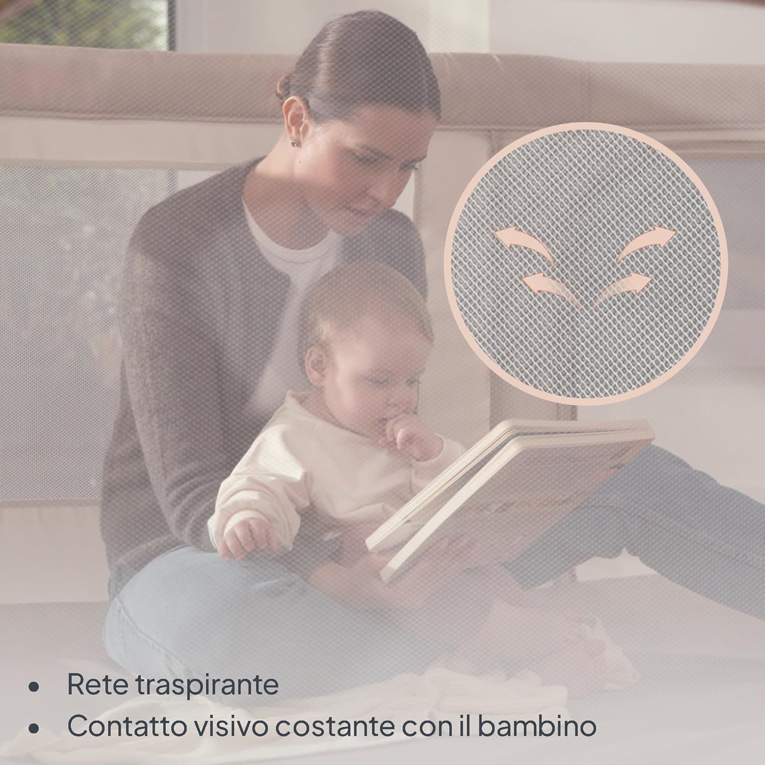 Thumbnail 6 de Lionelo Florence XL Easy Fold: Box per Bambini XL 180 x 200 cm, pronto all’uso e senza montaggio