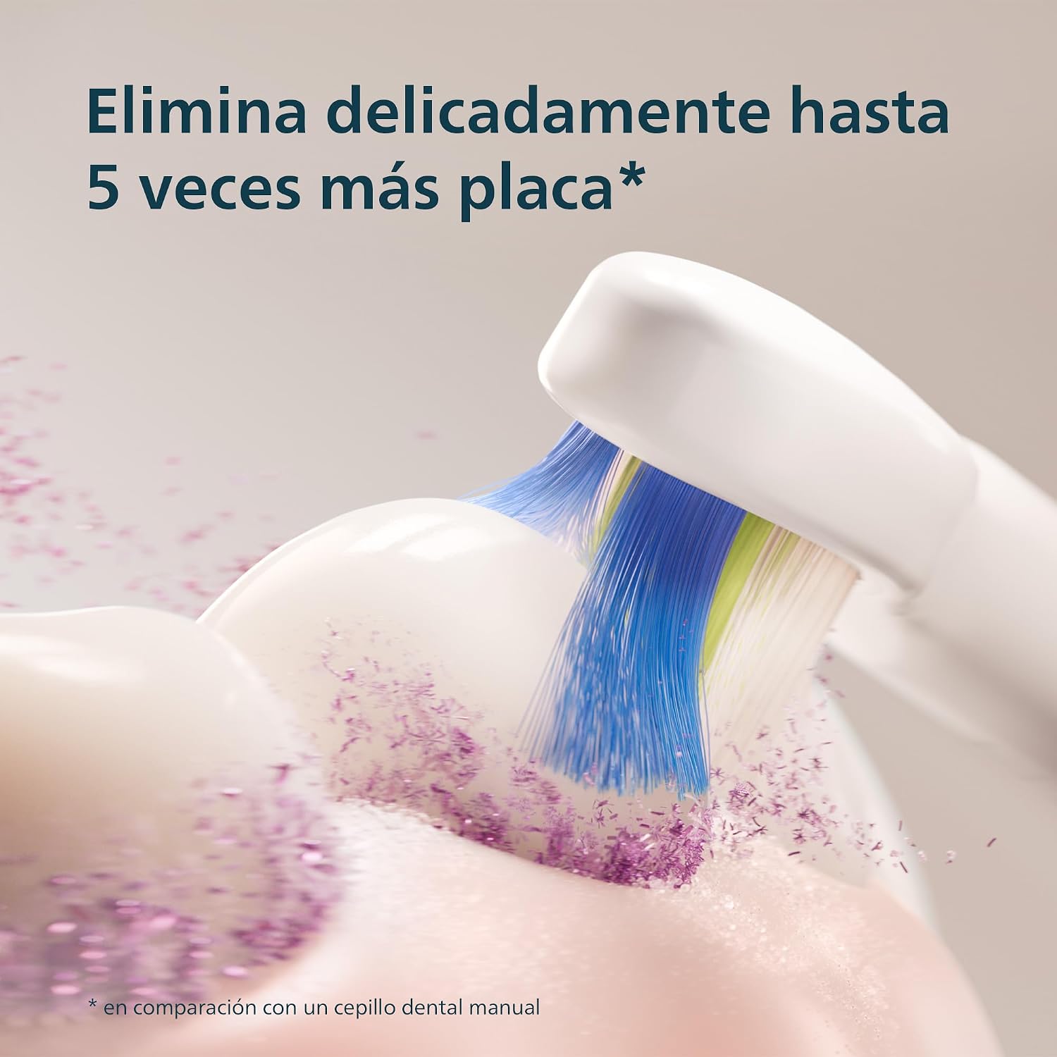 Detalle de Philips Sonicare Serie 3000 HX4072/41 14 días