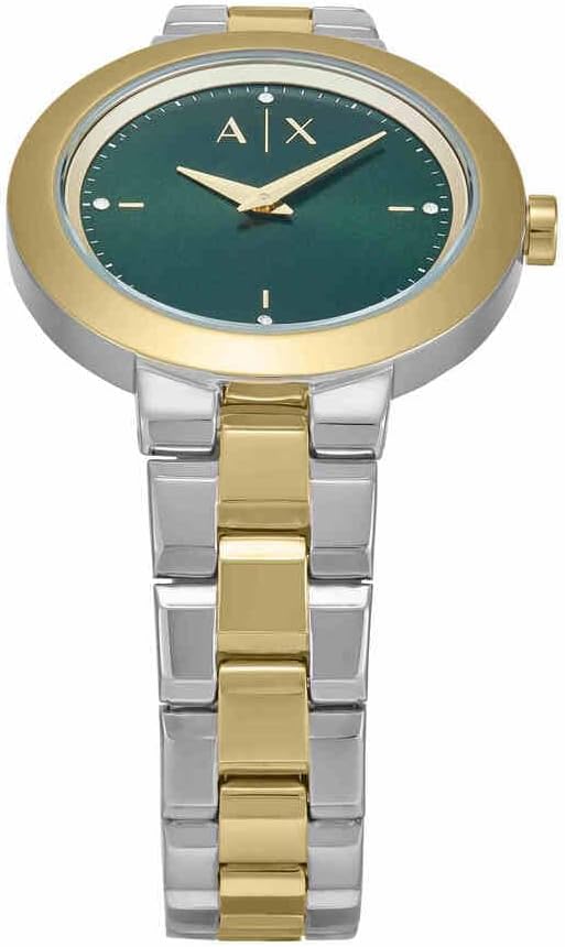 Thumbnail 3 de Armani Exchange Damen-Uhr Quarz Zweizeiger mit 36-mm-Gehäuse (Edelstahl- oder Lederarmband)